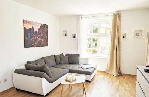 Sebnitz Apartamento | HW1 - Urlaubsmagie - Gemütliche Wohnung mit Saunazugang zum Entspannen