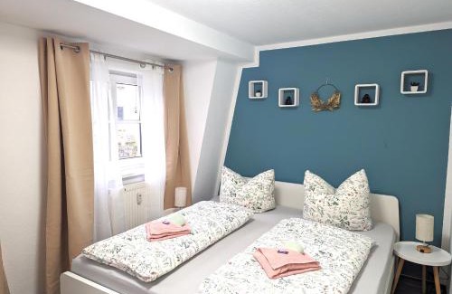 Sebnitz Apartamento | HW4B - Urlaubsmagie - Zentral mit Gemeinschaftsgarten, -Pool & -Sauna
