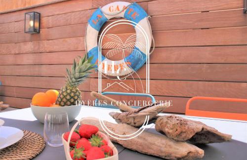 La Capte Apartamento | Hyères Plage La Capte T2 Neuf RDJ CLiM WiFi By HC