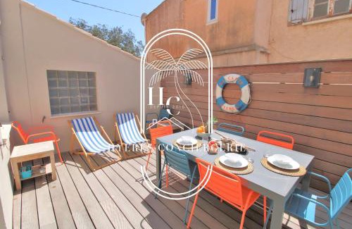 La Capte Apartamento | Hyères Plage La Capte T2 Neuf RDJ CLiM WiFi By HC