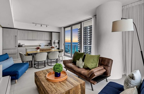 Hollywood South Central Beach Apartamento | HydeHotel 2/2 Lux Condo l Ocean View l Resort