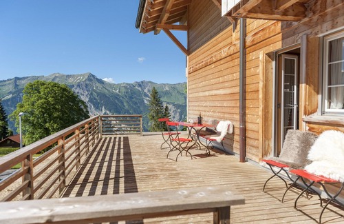 Axalp Apartamento | Apartamento Hygge con un panorama fantástico.
