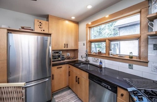 Holland Casa | Hygge Hideaway with gas fireplace, fenced yard, and eco friendly products