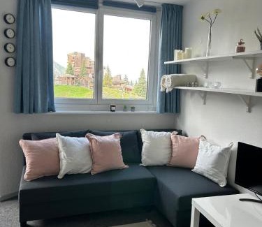 Avoriaz Apartamento | Hygge Ski-in-Ski-out med udsigt