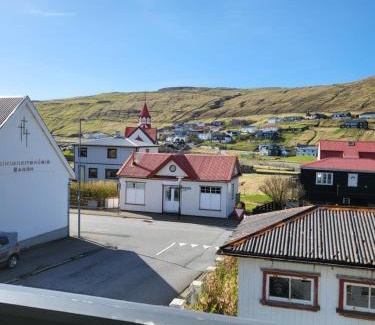 Sandavagur Apartamento | Hyggelig lejlighed i Sandavágur