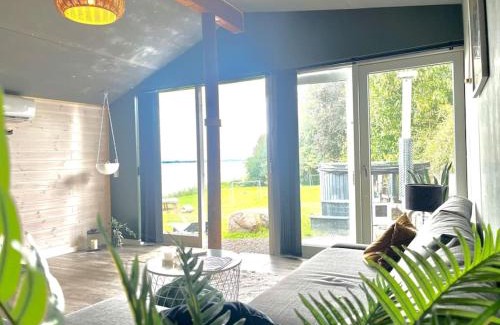Holbaek Apartamento | Hytte-vandudsigt-Hottub-hygge