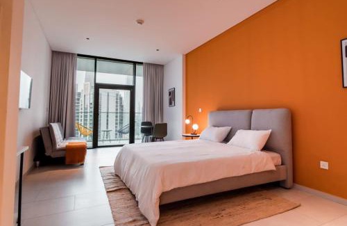 Downtown Dubai Apartamento | HZE15 Executive Studio Amazing Burj Khalifa view