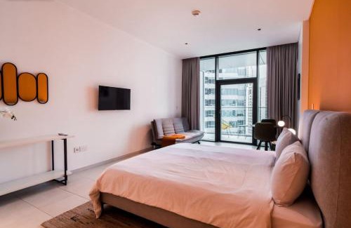 Downtown Dubai Apartamento | HZE15 Executive Studio Amazing Burj Khalifa view
