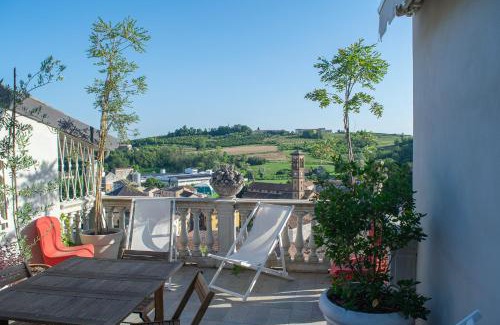 Ottiglio Casa | I Leoni Ruggenti Terrazza Incantata tra le Colline del Monferrato