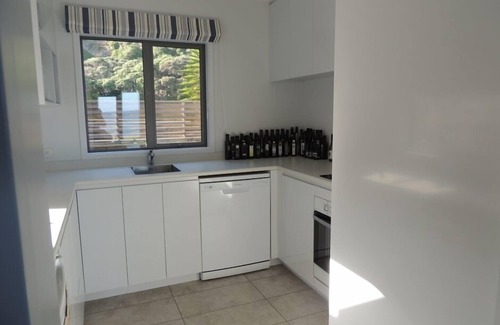 Paekakariki Casa | Frente a la playa Unidad 3 dormitorios con vistas fabulosas