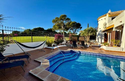Orihuela Costa Villa | Ibiza style villa first line to golf!