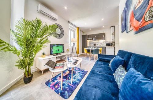 Saint-Etienne Apartamento | IDÉAL Pro & Familles, Billard, Borne Arcade, Netflix et Disney Plus, Jeu Bonus OFFERT
