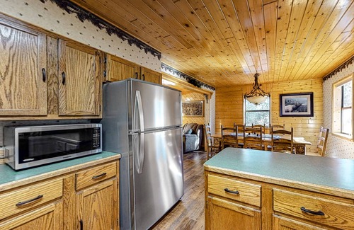 South Fork Casa | Ideal Gem on the River w/ Wood-Burning Fireplace, Spacious Deck, & WiFi
