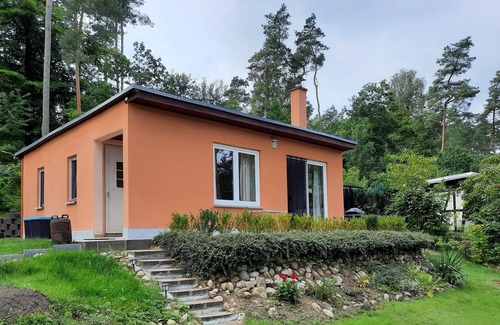 Wittstock/Dosse Casa | Idyll at the Baalsee bungalow, sleeping barrel and rowing boat