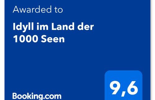 Dobin am See Apartamento | Idyll im Land der 1000 Seen
