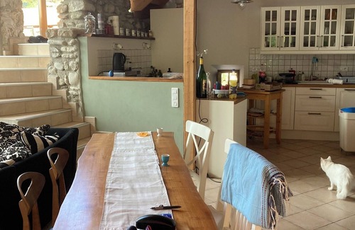 Treschenu-Creyers Cabaña | Idyllic, family-friendly vacation home with sauna by the river in the mountains