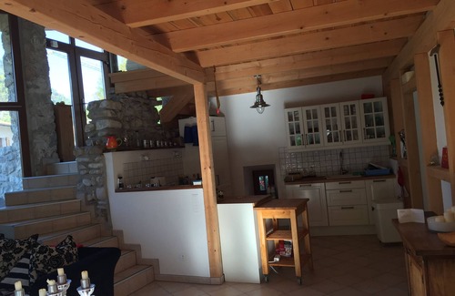 Treschenu-Creyers Cabaña | Idyllic, family-friendly vacation home with sauna by the river in the mountains