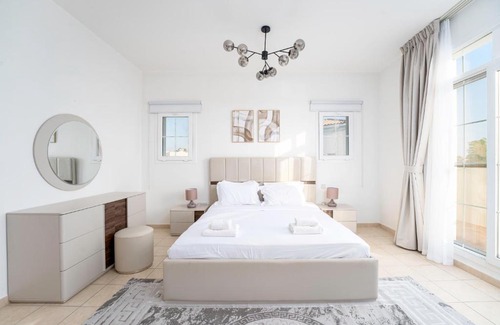 Arabian Ranches Villa | Idyllic Family Haven 3-Bedroom Villa with Study Room by Petals Holiday Homes