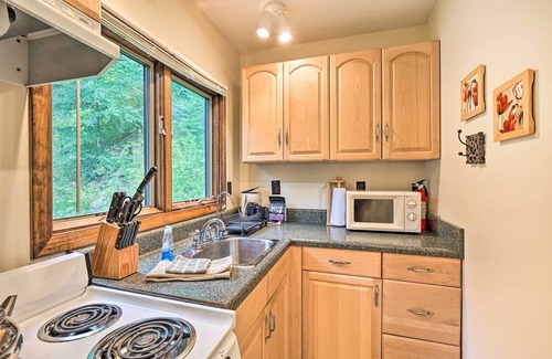 Roan Mountain Cabina | Idyllic Roan Mountain Cabin Across from Creek