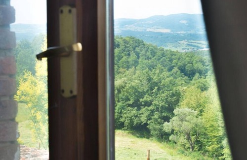 Citta della Pieve Apartamento | Apartamentos idílicos de la Toscana-Umbría dentro de una villa con piscina