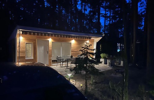 Felixsee Apartamento | Idyllischer Bungalow am Badesee