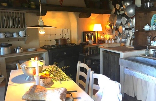 Metato Casa | Il Podere di Metato, Restored Tuscan Farmhouse with Pool with Views of Hills and Sea