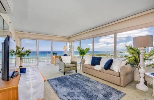 Waikiki Apartamento | Ilikai #1743 Panoramic views on Waikiki Beach