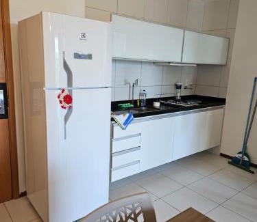Barra de Sao Miguel Apartamento | Iloa Residence Apt Premium -Quarto e sala climatizado