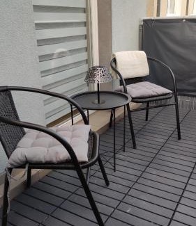 Bad Schmiedeberg Apartamento | Im Herzen der Kurstadt, Balkon, Küche, Blick ins Grüne, radfreundlich
