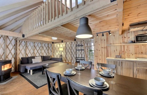 Saint-David-de-Falardeau Chalet De Esquí | Imago Village