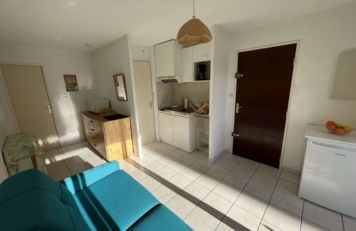 Marseillan Plage Apartamento | In a residence with a swimming pool