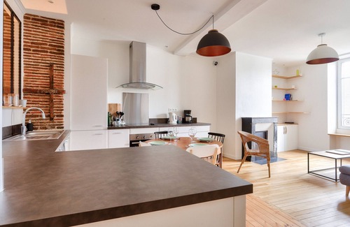 Decre-Cathedrale Apartamento | En pleno centro de Nantes: piso para 4