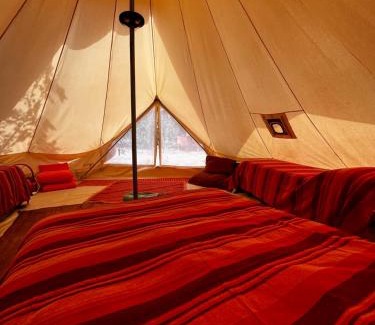 Quartu Sant'Elena Otro | In Our Garden Sardinia - Orange Trees Glamping Tent