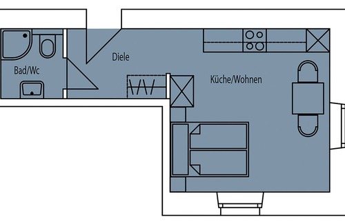 Hoetting Apartamento | En la ciudad y, sin embargo, en el campo.