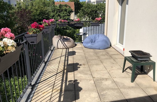 La Garenne-Colombes Apartamento | A village spirit at the gates of Paris: 130 m2 + 30 m2 of sunny terrace