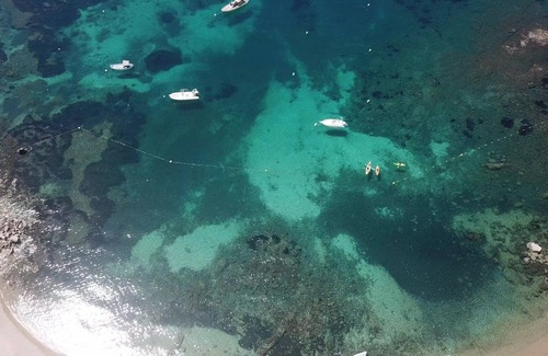 Cala Rossa Villa | Foot in the water at Cala Rossa