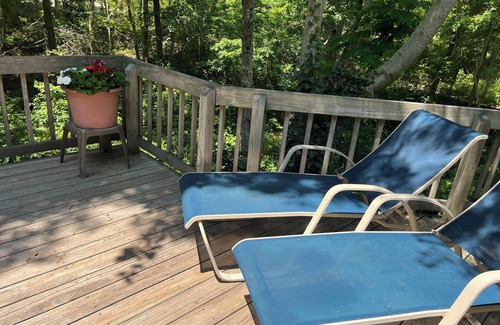 Vineyard Haven Casa | En el bosque / Paseo al pueblo