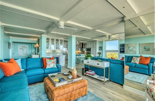 Galveston Condominio | Vistas incomparables de la playa, la bahía, el puerto y el canal