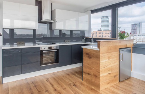 Latchmere Apartamento | Nuevo apartamento 3BR en Battersea con vistas increíbles de Londres