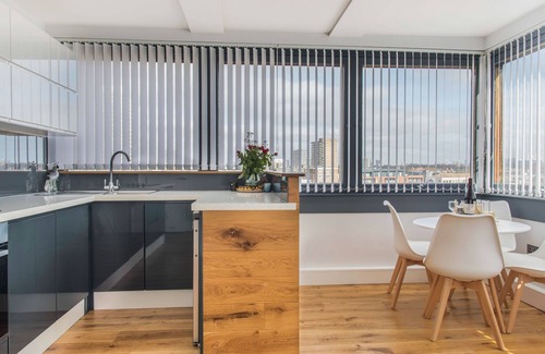 Latchmere Apartamento | Nuevo apartamento 3BR en Battersea con vistas increíbles de Londres