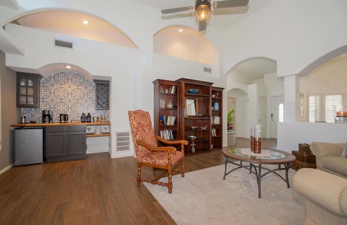 Biggs Field Casa | Incredible home with custom pool and fountain