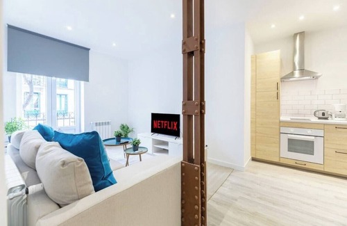 Palos de la Frontera Apartamento | Increíble Apartamento Cuádruple en Atocha D1B
