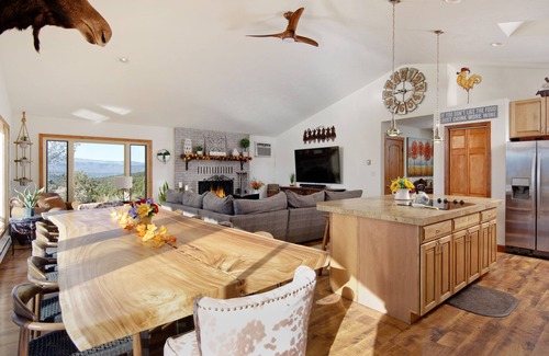 Missouri Heights Casa | Casa de 5 habitaciones, increíble monte. Vistas de Sopris - Valle de Aspen
