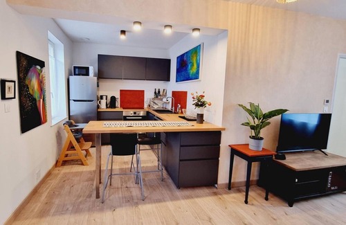 Capinghem Cabaña | Casa independiente con jardín privado, Wi-Fi y aire acondicionado cerca de Lille