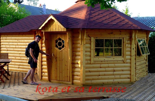 Monthou-sur-Cher Chalet De Esquí | Chalet de madera individual cerca del zoológico de Beauval