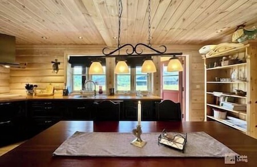 Tyinkrysset Cabina | Indoor hot tub, views & nature, cosy family cabin at Filefjell