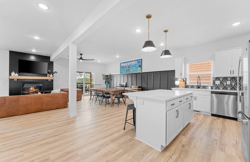 Kimberling City Casa | Pools! Lazy River! Hot Tub, Fire Pit, Game Room, Milkshake Bar!