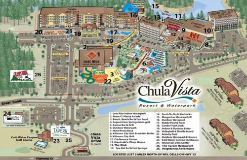 Wisconsin Dells Apartamento | Indoor Water Park - Game Rm - Mins to Downtown - Jacuzzi
