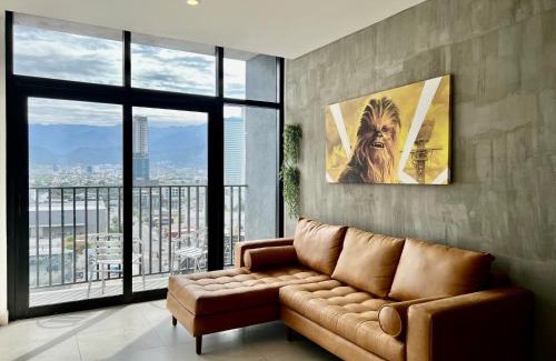 Monterrey Apartamento | Industrial stylish 3-br. apartment & city views in front of Parque Fundidora & Arena Mty
