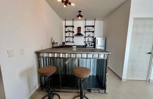 Monterrey Apartamento | Industrial stylish 3-br. apartment & city views in front of Parque Fundidora & Arena Mty